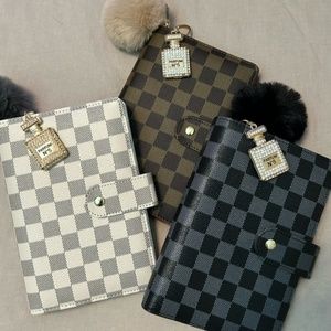 Checker Print Binder Bundle | 3  Checkered A6 Agenda Planner - Budget Binders